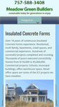 Mobile Screenshot of meadowgreenbuilders.com